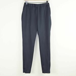 08Sircus Blue Stretch Waist Zip Ankle Tapered Pant